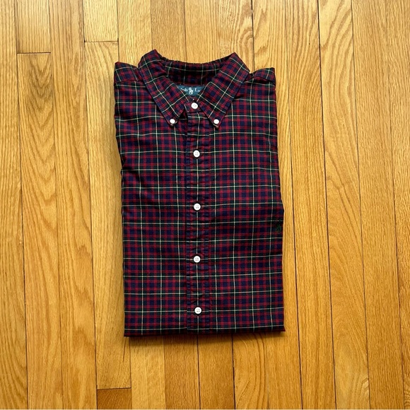 Ralph Lauren Other - Polo Ralph Lauren Men Long Sleeve Dress Shirt Classic XLT Blue Red Checks